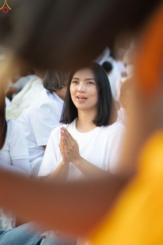 ภาพ No.290509:วันที่ 7 มกราคม พ.ศ. 2569 พิธีต้อนรับพระธรรมยาตรา ณ อนุสรณ์สถานลำดับที่ 2  สถานที่ตั้งมโนปณิธานบวชตลอดชีวิต อนุสรณ์สถานคลองบางนางแท่น (ภาพชุดที่ 2) อ.สามพราน จ.นครปฐม ในโครงการธรรมยาตรา กตัญญูบูชา มหาปูชนียาจารย์ พระมงคลเทพมุนี(สด จนฺทสโร) พระผู้ปราบมาร 