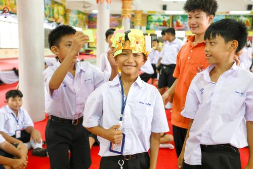 ภาพ No.338534:วันที่ 2-3 กรกฎาคม พ.ศ.2569 โครงการอบรมคุณธรรม จริยธรรมและความดีสากล ประจำปีการศึกษา2569 นักเรียนกว่า 150 คน  ณ วัดราษฎร์บูรณะ (วัดบางปลา) ต.บางปลา อ.บางพลี จ.สมุทรปราการ