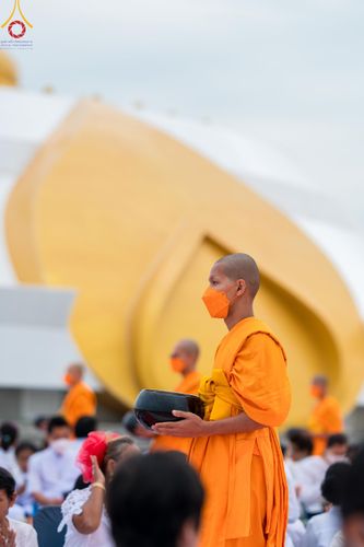 ภาพ No.118603:พิธีตักบาตรพระธรรมยาตรา ปีที่ 12 ณ อนุสรณ์สถานลำดับที่ 5 สถานที่เผยแผ่วิชชาธรรมกายครั้งแรก อนุสรณ์สถานบางปลา จ.นครปฐม วันที่ 25 มกราคม พ.ศ. 2567