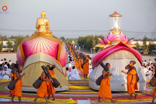 ภาพ No.116759:พิธีต้อนรับพระธรรมยาตรา ปีที่ 12 ณ อนุสรณ์สถานบางปลา จ.นครปฐม วันที่ 21 มกราคม พ.ศ. 2567