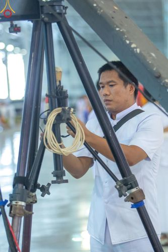 ภาพ No.59776:V.39 ทุ่มสุดใจ ธรรมชัย 80 ปี การเตรียมงาน การปฏิบัติงาน ของเจ้าหน้าที่หน่วยงานต่างๆ เพื่อพิธีฉลองอายุวัฒนมงคล 80 ปี หลวงพ่อธัมมชโย และรับถวายมหาสังฆทาน 10,000 กว่าวัดทั่วประเทศ ในวันคุ้มครองโลก จันทร์ที่ 22 เมษายน พ.ศ. 2567