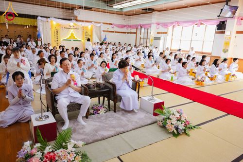 ภาพ No.316330:วันอาทิตย์ที่ 15 มีนาคม พ.ศ.2569 พิธีปฐมเริ่มหล่อองค์พระเจดีย์ เพื่อสร้างสันติภาพโลก บูชาธรรม ๘๒ ปี หลวงพ่อธัมมชโย  ณ วัดป่าธรรมกายนานาชาติโทชิหงิ ประเทศญี่ปุ่น