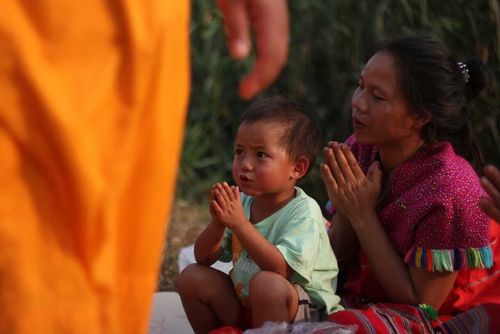 ภาพ No.9640:ประมวลภาพธุดงค์ธรรมชัย ปีที่ 3 วันที่ 4 มกราคม พ.ศ.2557