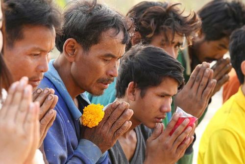 ภาพ No.9641:ประมวลภาพธุดงค์ธรรมชัย ปีที่ 3 วันที่ 4 มกราคม พ.ศ.2557