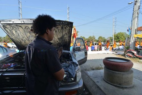 ภาพ No.9753:ประมวลภาพธุดงค์ธรรมชัย ปีที่ 3 วันที่ 6 มกราคม พ.ศ.2557