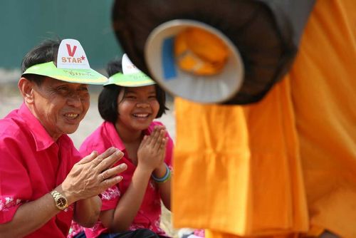 ภาพ No.9810: ประมวลภาพธุดงค์ธรรมชัย ปีที่ 3 วันที่  7 มกราคม พ.ศ.2557