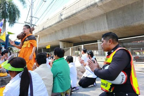 ภาพ No.10093:ประมวลภาพธุดงค์ธรรมชัย ปีที่ 3 วันที่ 14 มกราคม พ.ศ.2557