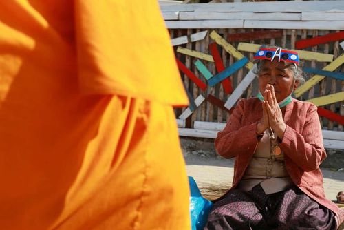 ภาพ No.10118:ประมวลภาพธุดงค์ธรรมชัย ปีที่ 3 วันที่ 14 มกราคม พ.ศ.2557