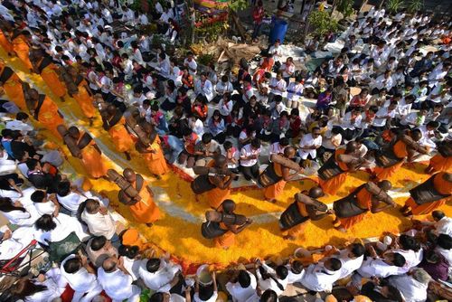 ภาพ No.10329:ประมวลภาพธุดงค์ธรรมชัย ปีที่ 3 วันที่ 18 มกราคม พ.ศ.2557