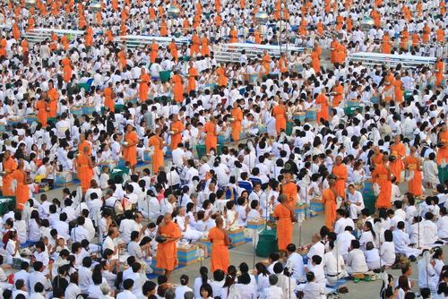 ภาพ No.10738:ประมวลภาพวันมาฆบูชา ประจำปี พ.ศ.2557 ณ วัดพระธรรมกาย
