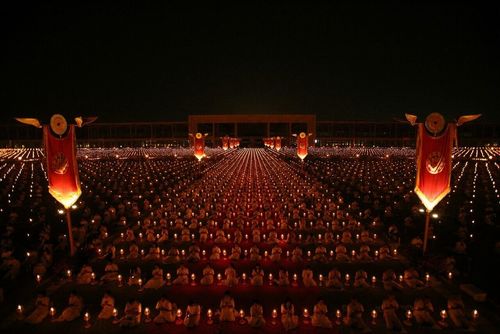 ภาพ No.10803:ประมวลภาพวันมาฆบูชา ประจำปี พ.ศ.2557 ณ วัดพระธรรมกาย