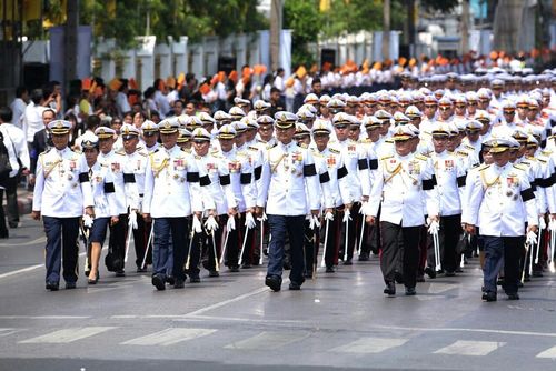 ภาพ No.10825:พิธีพระราชทานเพลิงศพสมเด็จพระพุฒาจารย์ (เกี่ยว อุปเสโณ)