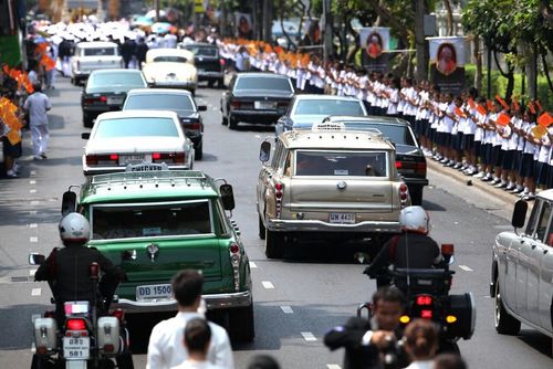 ภาพ No.10827:พิธีพระราชทานเพลิงศพสมเด็จพระพุฒาจารย์ (เกี่ยว อุปเสโณ)