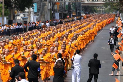 ภาพ No.10834:พิธีพระราชทานเพลิงศพสมเด็จพระพุฒาจารย์ (เกี่ยว อุปเสโณ)