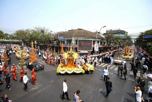 ภาพ No.10837:พิธีพระราชทานเพลิงศพสมเด็จพระพุฒาจารย์ (เกี่ยว อุปเสโณ)