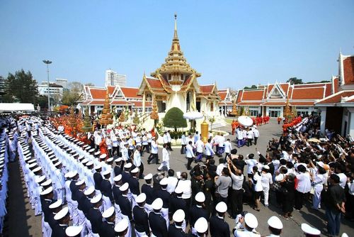 ภาพ No.10838:พิธีพระราชทานเพลิงศพสมเด็จพระพุฒาจารย์ (เกี่ยว อุปเสโณ)