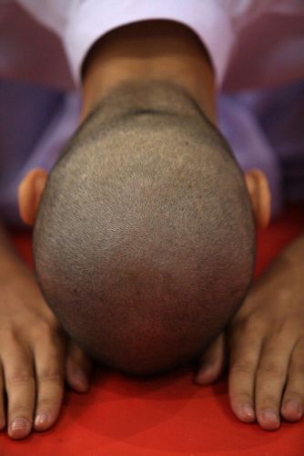 ภาพ No.11046:ประมวลภาพพิธีบรรพชาและคล้องอังสะ วันเสาร์ที่ 5 เมษายน 2557