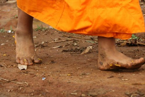 ภาพ No.11132: ธุดงค์อัญเชิญพระบรมธาตุประดิษฐาน ณ เจดีย์น้อยดอยสวรรค์ วัดแม่ขิง