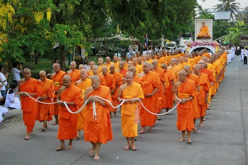 ภาพ No.11066:ประมวลภาพพิธีอัญเชิญรูปเหมือนพระมงคลเทพมุนีไปประดิษฐาน ณ วัดตาก้อง