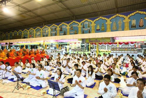 ภาพ No.11078:ประมวลภาพพิธีอัญเชิญรูปเหมือนพระมงคลเทพมุนีไปประดิษฐาน ณ วัดตาก้อง