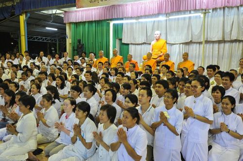 ภาพ No.11084:ประมวลภาพพิธีอัญเชิญรูปเหมือนพระมงคลเทพมุนีไปประดิษฐาน ณ วัดตาก้อง