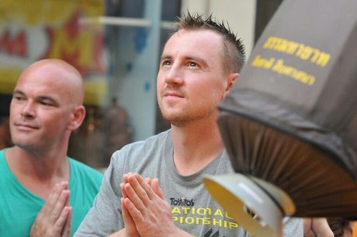 ภาพ No.11214:ประมวลภาพธุดงค์ธรรมชัยอัญเชิญพระบรมธาตุ วันที่ 7 พ.ค. 2557 จ.พระนครศรีอยุธยา