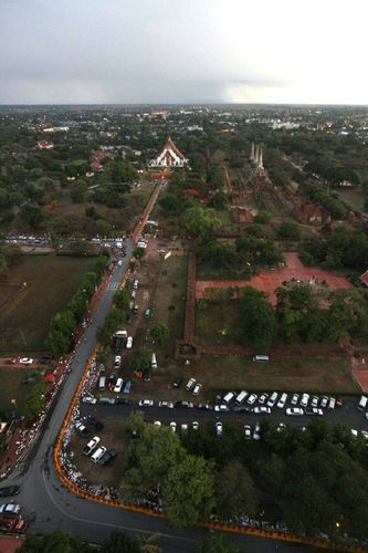 ภาพ No.11231:ประมวลภาพธุดงค์ธรรมชัยอัญเชิญพระบรมธาตุ วันที่ 7 พ.ค. 2557 จ.พระนครศรีอยุธยา