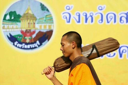 ภาพ No.11299:ประมวลภาพธุดงค์ธรรมชัยอัญเชิญพระบรมธาตุ วันที่ 8 พ.ค. 2557 จ.สระบุรี