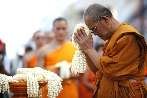 ภาพ No.11397:ประมวลภาพธุดงค์ธรรมชัยอัญเชิญพระบรมธาตุ วันที่ 9 พ.ค. 2557 จ.นครราชสีมา