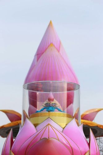 ภาพ No.11421:ประมวลภาพธุดงค์ธรรมชัยอัญเชิญพระบรมธาตุ วันที่ 12 พ.ค.2557 จ.หนองคาย