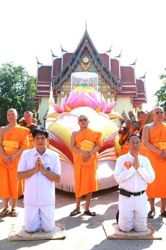 ภาพ No.11433:ประมวลภาพธุดงค์ธรรมชัยอัญเชิญพระบรมธาตุ วันที่ 12 พ.ค.2557 จ.หนองคาย