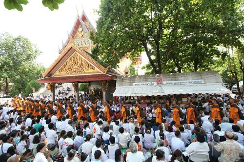 ภาพ No.11448:ประมวลภาพธุดงค์ธรรมชัยอัญเชิญพระบรมธาตุ วันที่ 12 พ.ค.2557 จ.หนองคาย