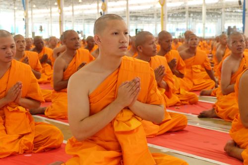 ภาพ No.36635:พิธีขอสรณคมน์และศีล ,พิธีขอนิสสัย