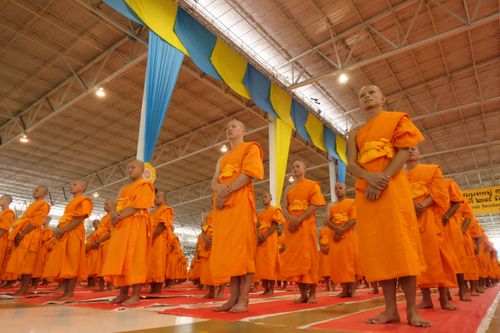 ภาพ No.36640:พิธีขอสรณคมน์และศีล ,พิธีขอนิสสัย