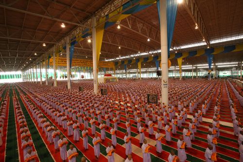 ภาพ No.36861:พิธีบรรพชา กล่าวคำขอบรรพชา และคล้องอังสะ