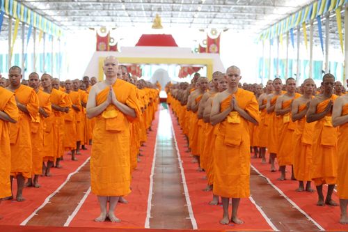 ภาพ No.36642:พิธีขอสรณคมน์และศีล ,พิธีขอนิสสัย