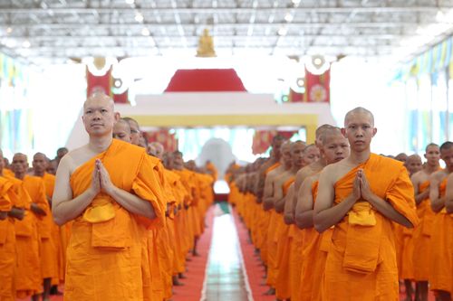 ภาพ No.36645:พิธีขอสรณคมน์และศีล ,พิธีขอนิสสัย