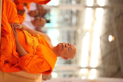 ภาพ No.36875:พิธีบรรพชา กล่าวคำขอบรรพชา และคล้องอังสะ