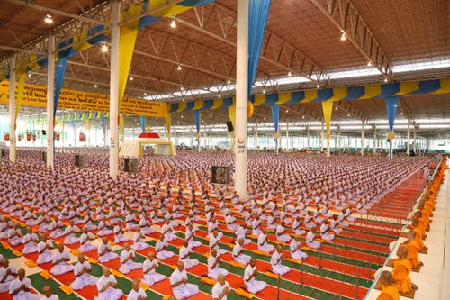 ภาพ No.36869:พิธีบรรพชา กล่าวคำขอบรรพชา และคล้องอังสะ