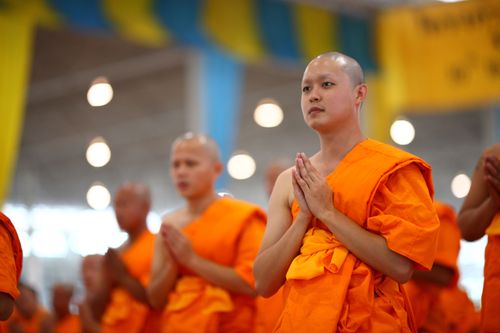 ภาพ No.36631:พิธีขอสรณคมน์และศีล ,พิธีขอนิสสัย