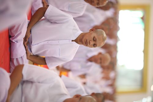 ภาพ No.36816:พิธีบรรพชา กล่าวคำขอบรรพชา และคล้องอังสะ