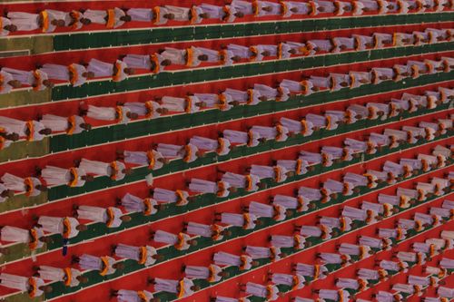 ภาพ No.36729:พิธีบรรพชา กล่าวคำขอบรรพชา และคล้องอังสะ