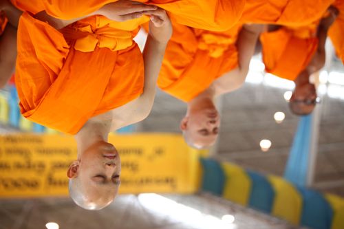 ภาพ No.36714:พิธีขอสรณคมน์และศีล ,พิธีขอนิสสัย