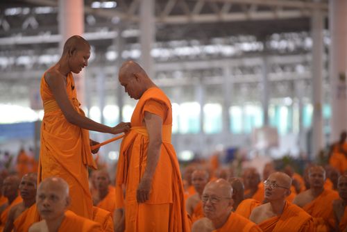 ภาพ No.36689:พิธีขอสรณคมน์และศีล ,พิธีขอนิสสัย