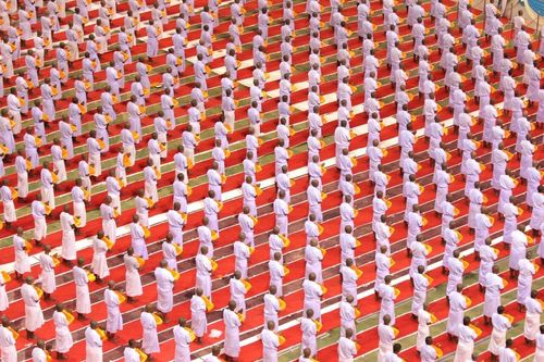 ภาพ No.11544:พิธีบรรพชาโครงการอุปสมบทหมู่ 100,000 รูป ทุกหมู่บ้านทั่วไทย ครั้งที่ 10 (รุ่นเข้าพรรษา)