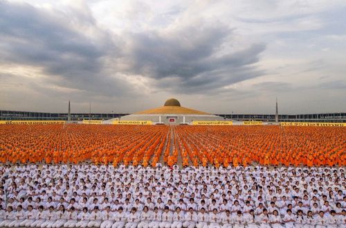 ภาพ No.11559:พิธีบรรพชาโครงการอุปสมบทหมู่ 100,000 รูป ทุกหมู่บ้านทั่วไทย ครั้งที่ 10 (รุ่นเข้าพรรษา)