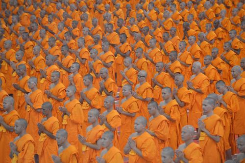 ภาพ No.36694:พิธีขอสรณคมน์และศีล ,พิธีขอนิสสัย