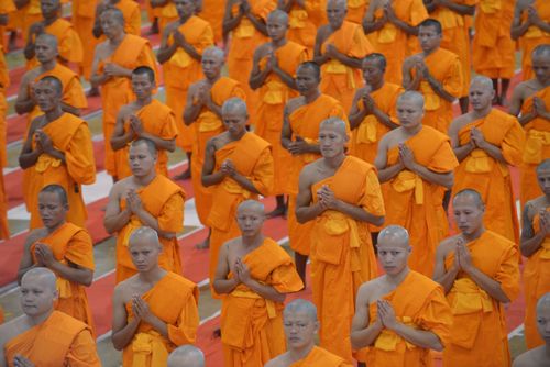 ภาพ No.36692:พิธีขอสรณคมน์และศีล ,พิธีขอนิสสัย