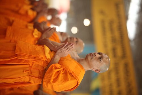 ภาพ No.36725:พิธีขอสรณคมน์และศีล ,พิธีขอนิสสัย