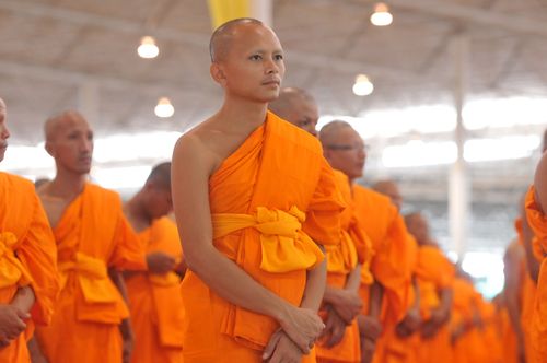 ภาพ No.36663:พิธีขอสรณคมน์และศีล ,พิธีขอนิสสัย